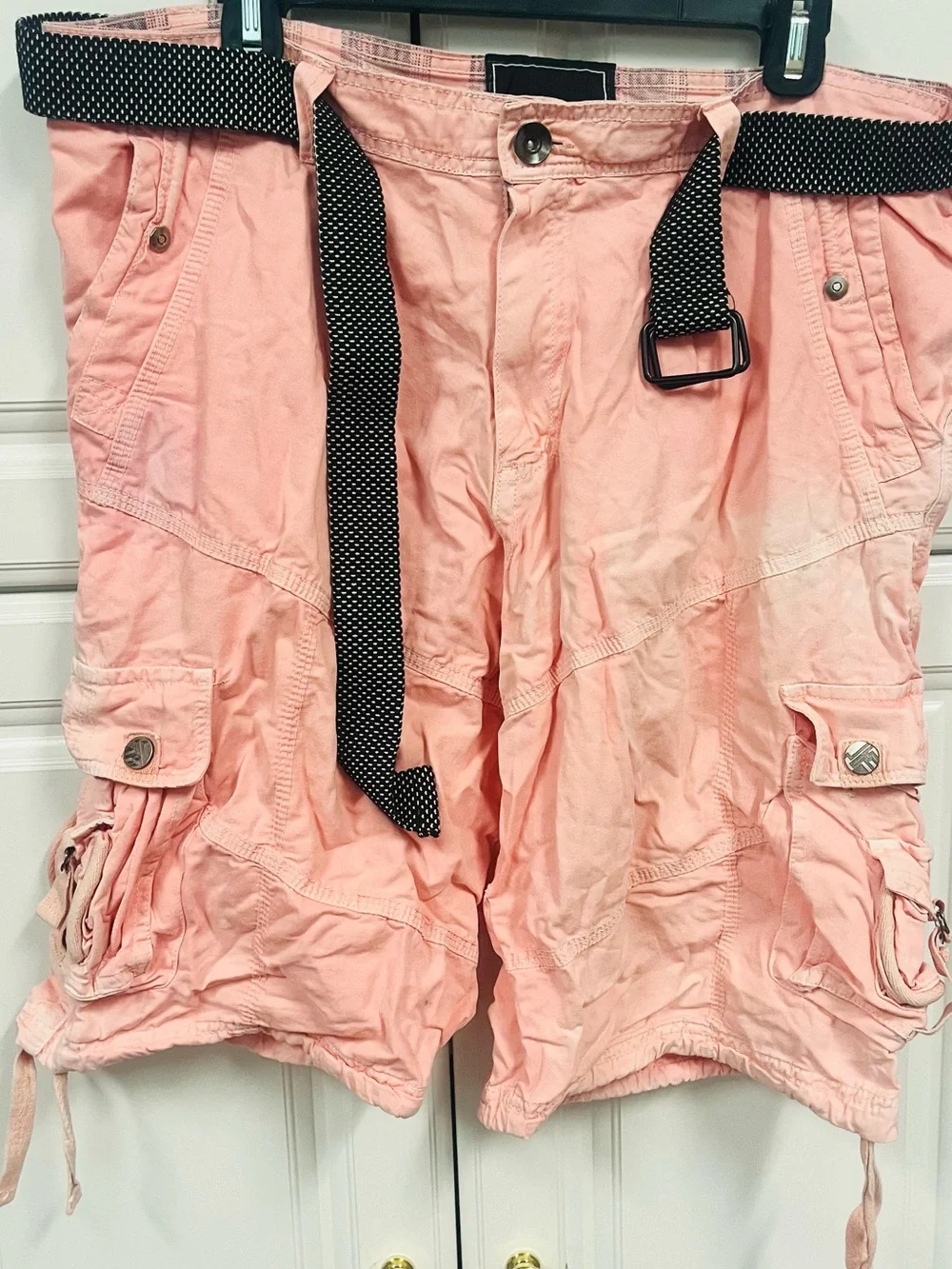 Women’s Cargo Shorts - Pink